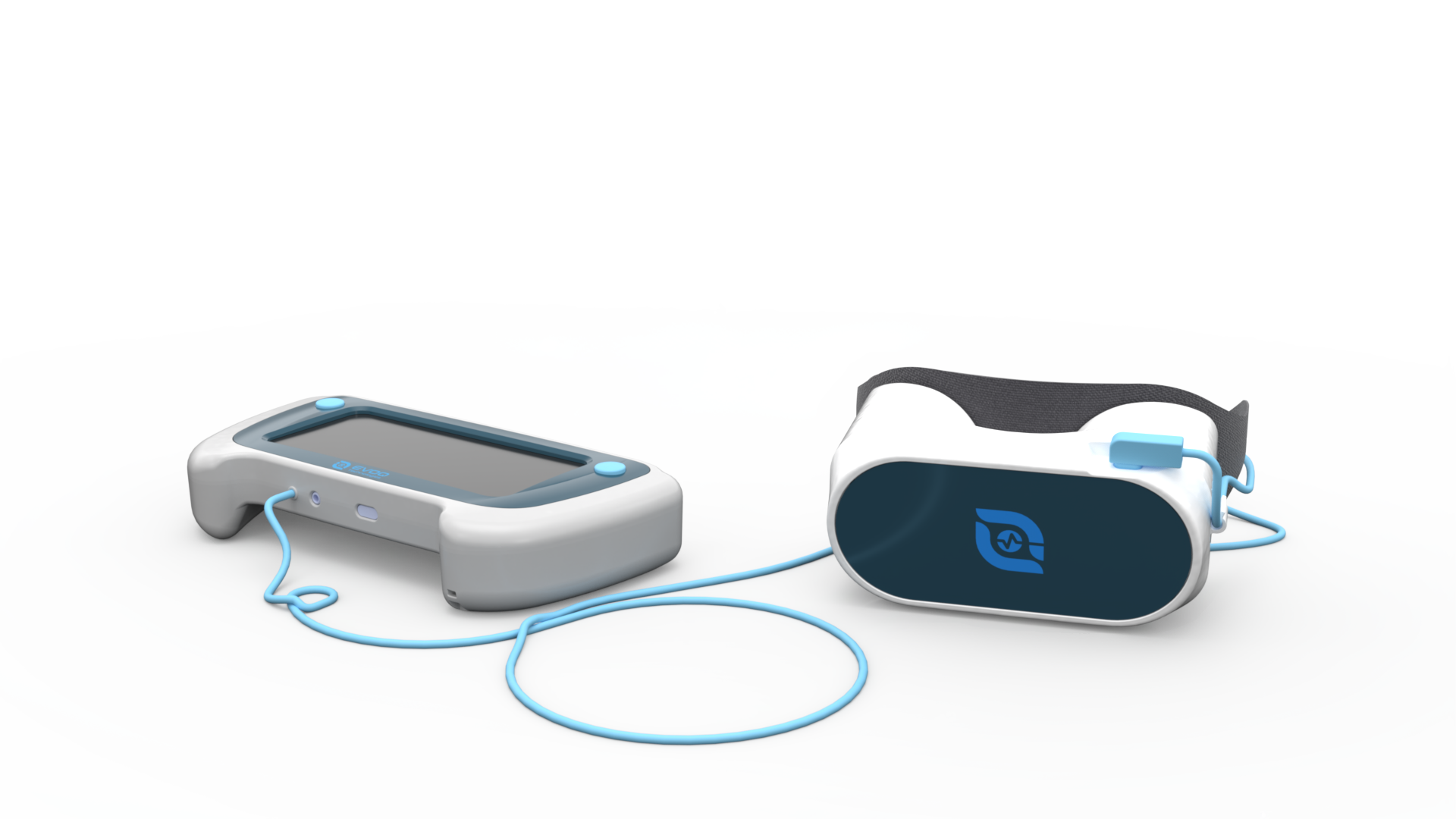 Twilight™ Adaptometer kit — handheld console, eye mask, and storage case